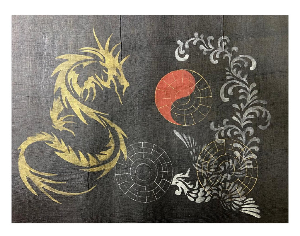 フトマニ三体龍鳳図